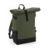 Block Roll-Top Backpack